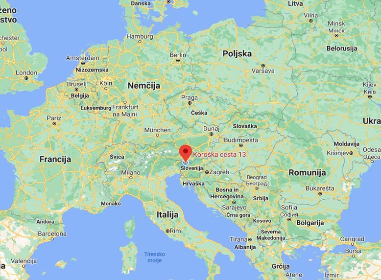 Lokacija širše